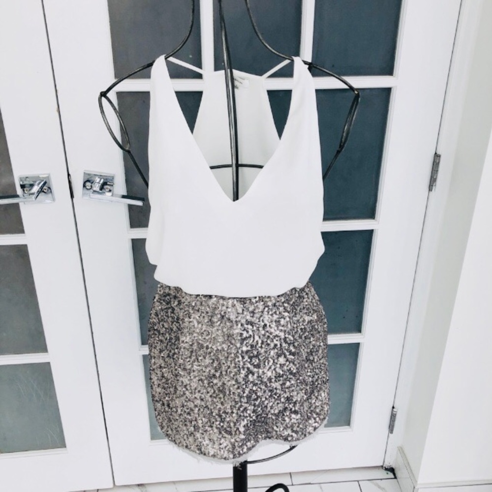 Olive and Oak sequin skirt.